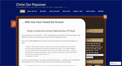 Desktop Screenshot of christourpassover.org